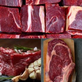 Assortiment viande BOVIN Raço di biou /brave Colis du boucher - 3 kg.